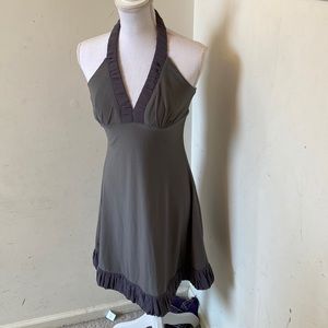 Halter Dress Aggie Gray